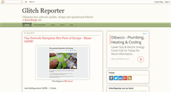 Desktop Screenshot of glitchreporter.com