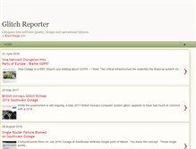 Tablet Screenshot of glitchreporter.com